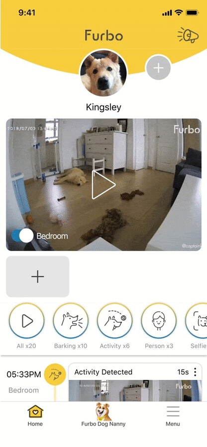 furbo dog camera colors
